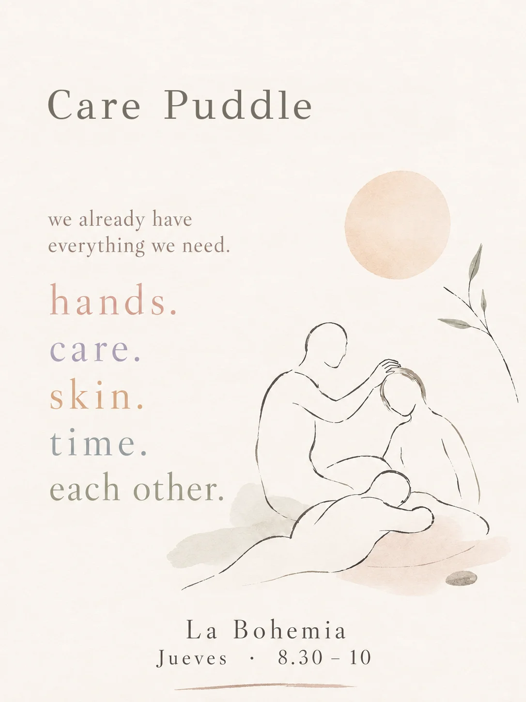 Care Puddle poster