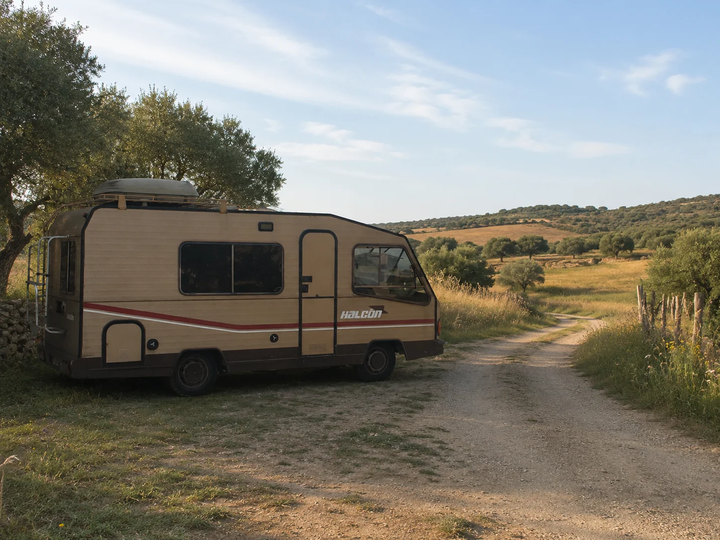 Retiro Mercedes Halcon in the countryside near Ronda.
